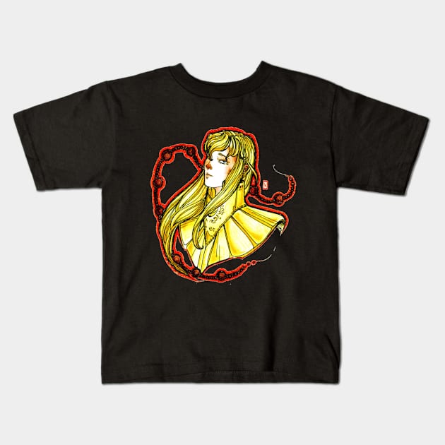 Virgo Kids T-Shirt by Nenril